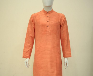 Rajvansh - Nawabi Kurta Dull Orange