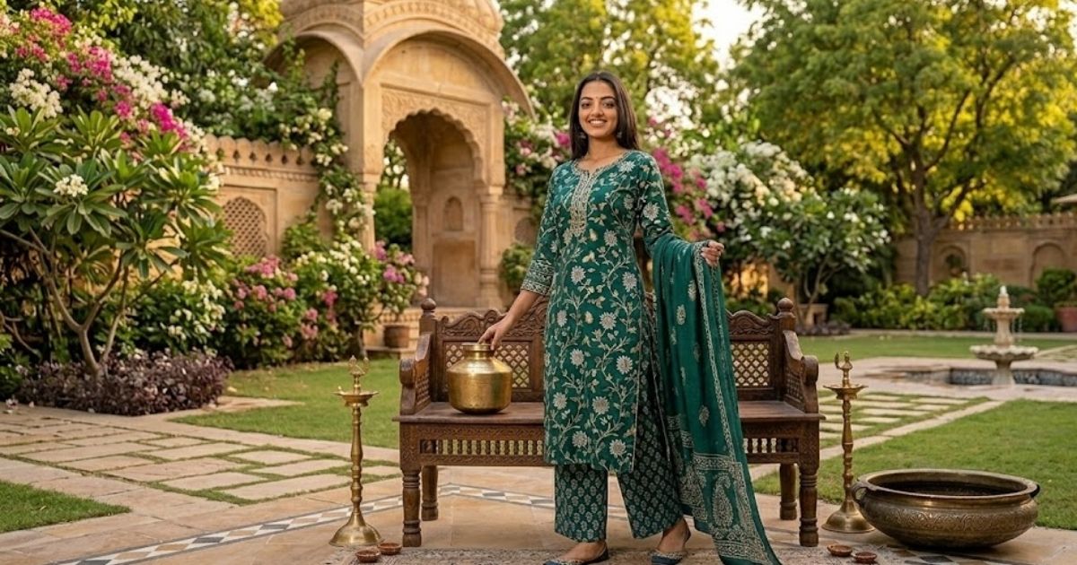 Affordable kurti palazzo set options for stylish outfits - Rajvansh Affordable kurti palazzo set options for stylish outfits