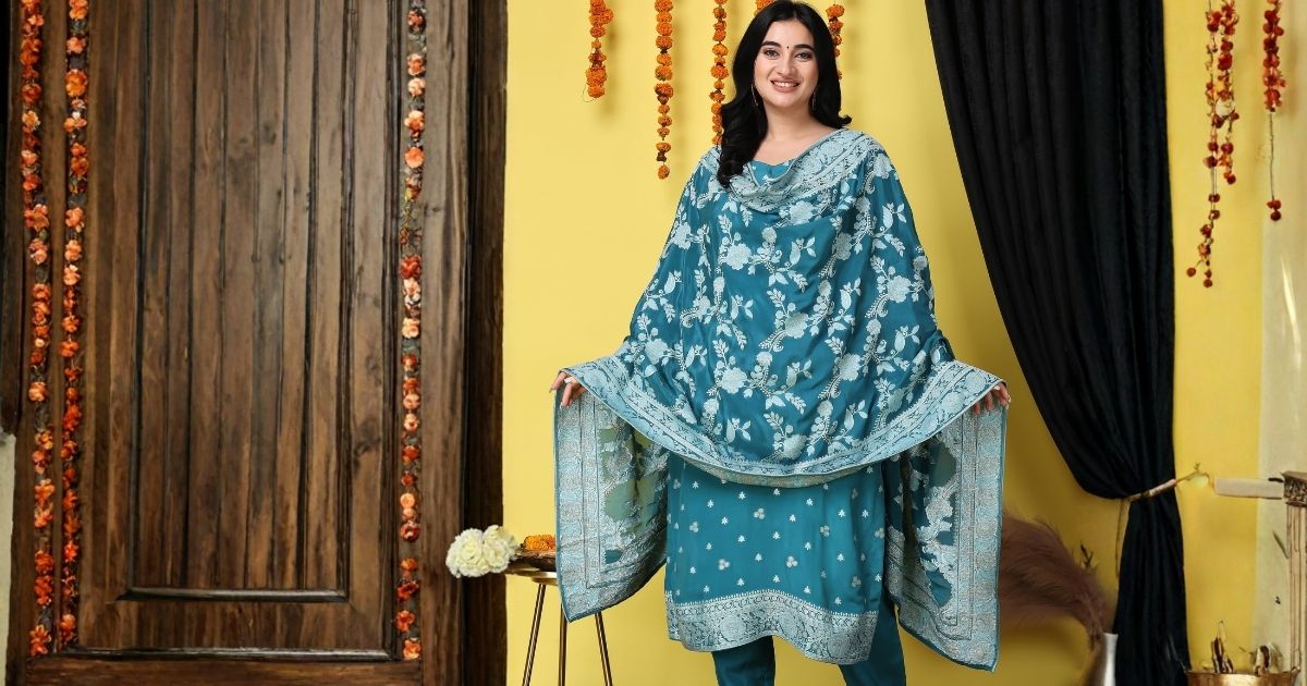 How to choose unstitched suit for women with perfect fit