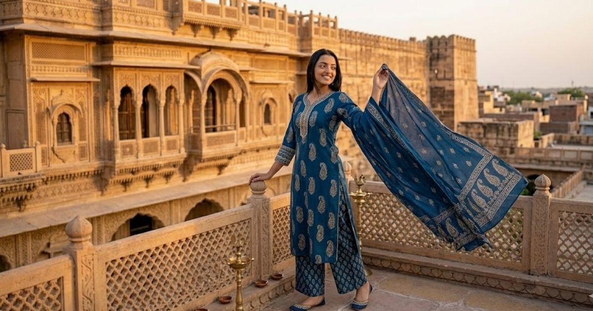 Latest kurti-palazzo set trends you should try this season