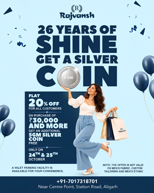 RAJVANSH anniversary offer