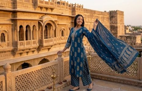 Latest kurti-palazzo set trends you should try this season