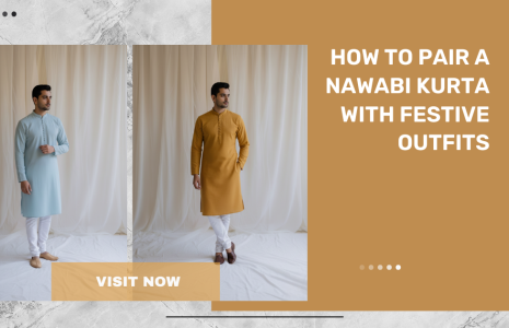 Rajvansh-How to Pair a Nawabi Kurta with Festive Outfits - Rajvansh  Rajvansh-How to Pair a Nawabi Kurta with Festive Outfits