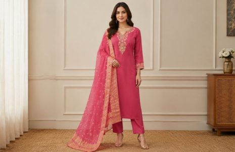 Rajvansh - Kurti Palazzo Set for Festive and Casual Wear Styles